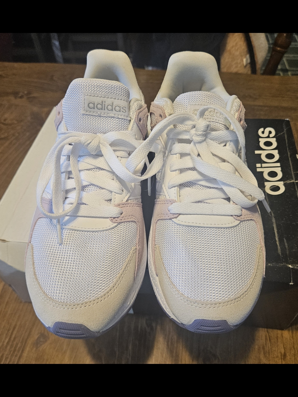 Adidas Chaos Aero Pink Running Shoes - Brand New